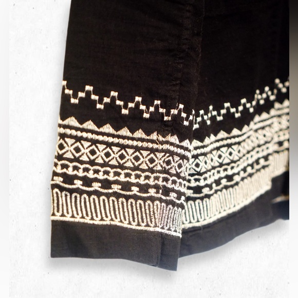 Todd Snyder Black Embroidered Chore Coat - Picture 2 of 5